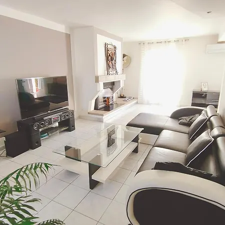 別荘 8 Pers Avec Petite Piscine Hors Sol Privee + Garage + Parking + Grand Jardin - Fr-1-781-41
